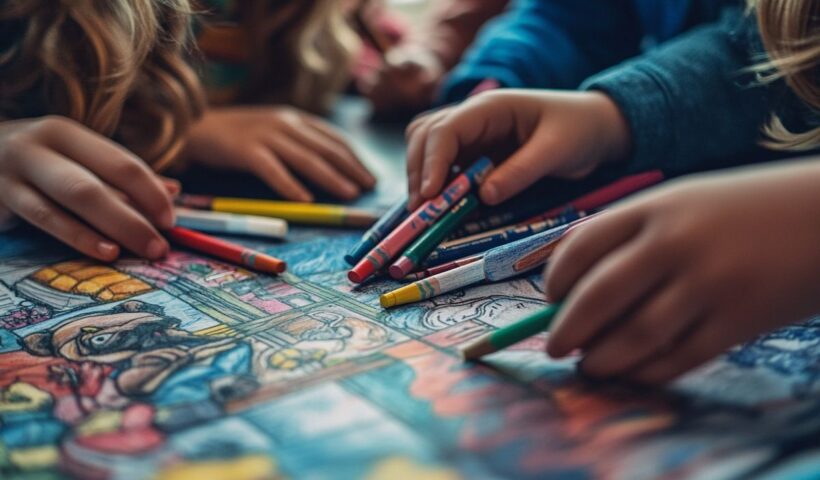 Comment organiser une journée de coloriage d'un pompier avec vos enfants