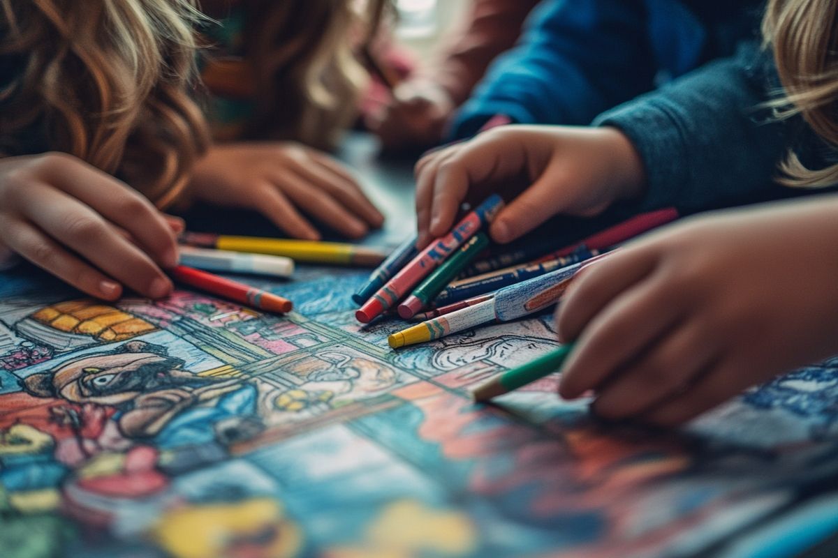 Comment organiser une journée de coloriage d'un pompier avec vos enfants